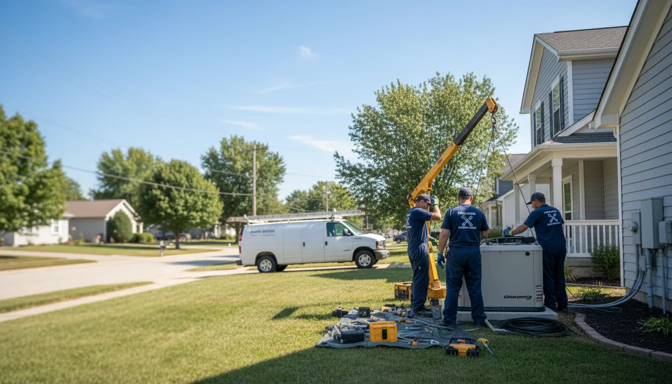 Generator Installation in Notre Dame, IN near me